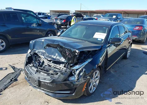 2016 Cadillac Ats Luxury Collection из США, поврежденный, VIN 1G6AB5RS7G0114459